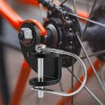 thumbnail image 2 of Universal Heavy-Duty Steel Bike Trailer Hitch Mount - 45-Degree Welded Arm, Rear Axle Nut Installation, Compatible with All Bikes & Trailers, Black, Includes Trailer Tractor & Buckle for Safe Kids, 2 of 5