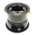 thumbnail image 2 of Mini Stainless Steel Fondue Pot Set Cheese Chocolate 6 Dipping Forks and Removable Melts Candy Sauce Dip, 2 of 7