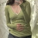 thumbnail image 5 of Fairy Grunge Y2K Milkmaid T Shirts Long Sleeve V Neck Tops Women Basic Slim Fit Blouse Cottage 2000s Retro Clothes Streewear, 5 of 5