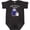 Black Leopard, variant on Happy Birthday, Auntie Cute Penguins Boys or Girls Baby Bodysuit