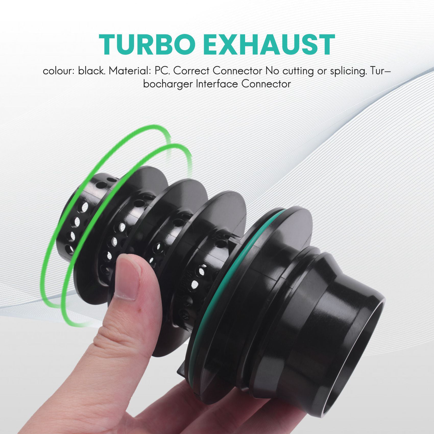 LAZIRO Turbo-Schalldämpfer Abgaskrümmer Reparaturverbinder Turbo M274  Kompatibel for Mercedes kompatibel for Infiniti: : Auto & Motorrad