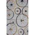 thumbnail image 2 of HomeRoots 353943 Tapis Gris en Polyester 3 Pi 3 Po x 5 Pi 3 Po, 2 of 2