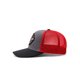thumbnail image 3 of KNITE Gorra Farmer Fisher rojo Trucker Hombre Ajustable Pesca Oceano Estilo, 3 of 4