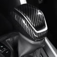 thumbnail image 4 of Carbon Fiber Gear Shift Knob Cover Cap Trims For Highlander For RAV4 Kluger, 4 of 9