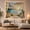 Curtain Beach, variant on Tropical Night Moonlit Archway Beach Scene, Tranquil Coastal View for Nature Lovers, Seaside Wall Art, Housewarming Gift Tapestry Wall Hanging for Bedroom, Living Room and Dorm