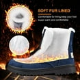 thumbnail image 5 of Winter Snow Boots for Women Comfortable Outdoor Anti-Slip Ankle Boots, 5 of 7