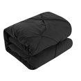 thumbnail image 4 of Chic Home Daya 4 Piece Duvet Cover Set Ruffled Pinch Pleat Design Embellished Zipper Closure Bedding - Decorative Pillow Shams, 4 of 5