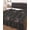Black, variant on Twin Quilt Bedding Set, Spring Floral Reversible Summer Quilt 3 Pieces, Vintage Bohemia Flowers Leaves Bows Black Lightweight Bedspreads Coverlets with 2 Pillow Shams for All Seasons