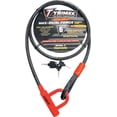 thumbnail image 3 of Trimax Max-Dual Force Integrated U-Lock & Cable 6 L X15Mm TCU1572, Card Packaging, 3 of 4