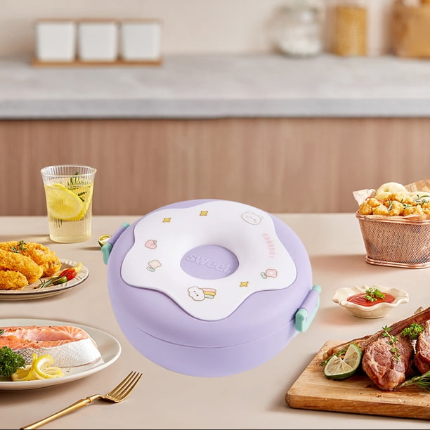 Lonchera Para Estudiantes, Lonchera Para Ensalada De Frutas, Lonchera Para Microondas, Recipiente Herm Tico Con Palillos, Dise O Para Ni As, Loncheras Escolares, Almacenamiento Port Til