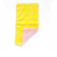 thumbnail image 1 of Toalla plumero de doble capa Paño de lavado de cocina de microfibra multifuncional (rosa + amarillo), 1 of 1