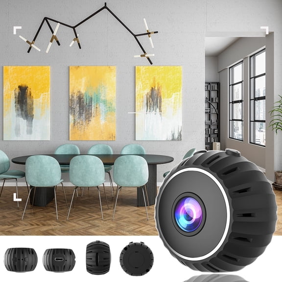 Kchsji X10 Outdoor Sports Camera - Infrared Night Vision, 720P/1080P HD, Mini Portable, Motion Detection, Real-Time Video Viewing via Mobile App, for Home, Office, and Car Surveillance