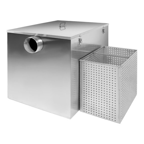 Trampa Grasa Industrial Restaurantes Acero Inoxidable 40kg