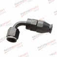 thumbnail image 1 of AN4 4AN AN-4 90 Degree Reusable Swivel PTFE Hose Fittings Black~4642, 1 of 1