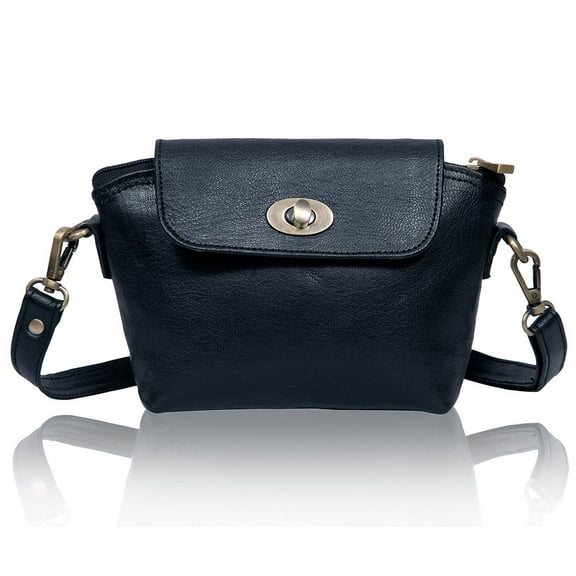 Real Leather Purse Small Cross Body Bag for Women