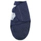 thumbnail image 4 of Swaddle Wrap, paquete de 3 unidades, acolchado Hudson Baby, algodón, rosa y azul marino, 4 of 5