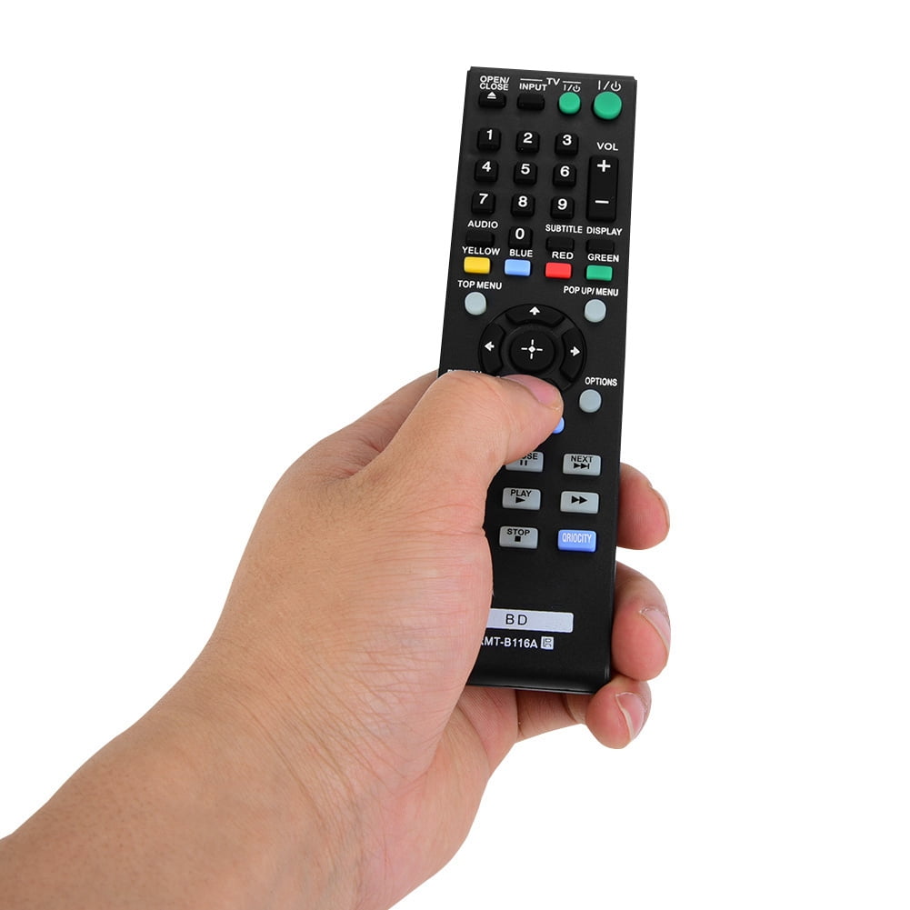 Tebru Remote Control Controller Replacement for Sony RMTB116A BluRay