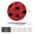 thumbnail image 2 of Disketp Spider Ceramic Plate Dinner Plates Bone China Decorative Plates Art Ceramic Ornaments for Wall Hanging Decoration -8in, 2 of 6