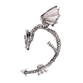 thumbnail image 1 of Pendiente de dragón sin agujeros para oreja izquierda, pendiente de aleación chapado, joyería adecuada para mujeres Wmkox8yi  sjalhkljlk4322, 1 of 1