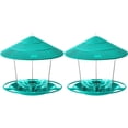 thumbnail image 1 of 2X Comederos para Pájaros Al Aire Libre Colgante A Prueba de Ardillas Fácil de Limpiar y Llenar Comedero Ajustable Dispensador de Orificios Múltiples Soporte para Alimentos C, 1 of 2