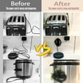 thumbnail image 2 of 3/6/9 Pack Cord Organizer for Appliances  Cord Holder  Cord Hider for Storage Small, 2 of 8