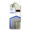 thumbnail image 2 of Power Strip Home Plus, 60 cm, 4 enchufes, cable de 2 pies de longitud, gris, 2 of 4