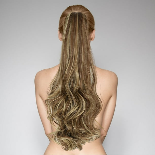Xihbxyly Peluca de Cola de Caballo con Sujeción, Diseño Práctico con Clip, Ligera y Cómoda de Llevar, Diversos Estilos y Colores, Fácil de Usar y Quitar, Perfecta para Looks Diarios y Eventos, Ideal