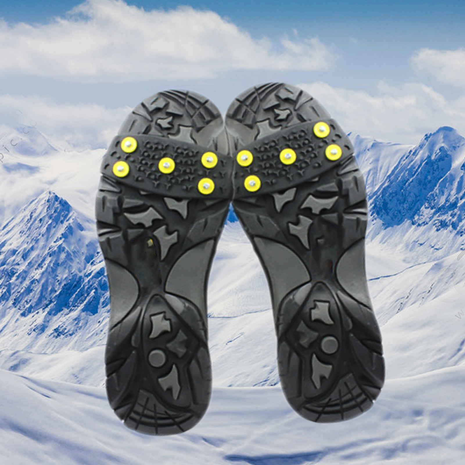 Details about   Sporting goods Outdoor Snow slip 1PC Newest Portable creative tools Crampons JJ 