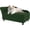Green, variant on Modern Small Dog Crate Sofa Bed with Hidden Storage, Luxury Pet Couch with 2" Soft Foam Polymer Cushion, Space-Saving Foldable Utility House for Puppies and Little Breeds, Adult Scale Furniture