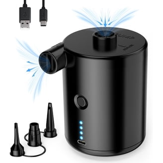 Kunpengzhi Mini Air Pump - Portable, Rechargeable Type-C Pump For Inflatables, Pool Floats & Air Mattresses