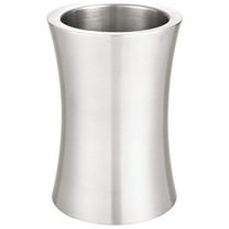 Tunhigl Elegant Stainless Steel Wine Chiller Bucket - Insulated Champagne & White Wine Cooler for 750ml Bottles - Keep Your Wine Perfectly Chilled for Hours White