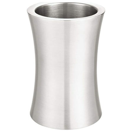 Tunhigl Elegant Stainless Steel Wine Chiller Bucket - Insulated Champagne & White Wine Cooler for 750ml Bottles - Keep Your Wine Perfectly Chilled for Hours White