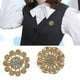 thumbnail image 2 of Broches de aleación exquisitos con pedrería, juego dorado de 24 piezas para ramos y vestidos de novia, 2 of 8