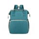 thumbnail image 1 of Mochila Pañalera Cuna Impermeable Para Bebe Verde, 1 of 3