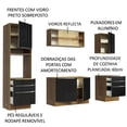 thumbnail image 4 of Cocina Integral Modular Madesa Lux 240cm MN 02, 4 of 5