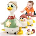 thumbnail image 1 of Juguete para bebés LUDILO Musical Crawling Duck de 6 a 18 meses con luces, 1 of 8