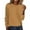 Gold, variant on Women's Lightweight Knit Sweater, Solid Color Crewneck Pullover Long Sleeve Top, Thin Warm Layer for Spring Summer or as a Base Layer in Autumn JN L