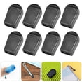 thumbnail image 2 of SHISUYAN 20Pcs Drawstring End Clip Plastic String Buckle Raincoat Accessories (Black), 2 of 8