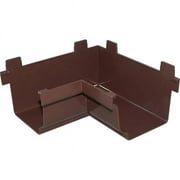 Genova 8 L x 3-57/64 in. W x 8-7/64 in. H x 5 in. W Vinyl K Inside Corner Brown