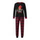 thumbnail image 2 of Pijama navideño para padres e hijos, conjunto de pantalón y camiseta de manga larga con estampado de letras para niño/niña, papá/mamá / Mono, 2 of 5