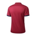 thumbnail image 4 of XDZJLR Polo Shirts For Men Short Sleeve Classic Collar Casual Breathable Knit Blend Button Closure Tops Mens Tshirts S-2Xl, 4 of 4