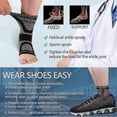 thumbnail image 5 of Copper Infused Ankle Compression Sleeves for Pain Relief and Support, 5 of 5