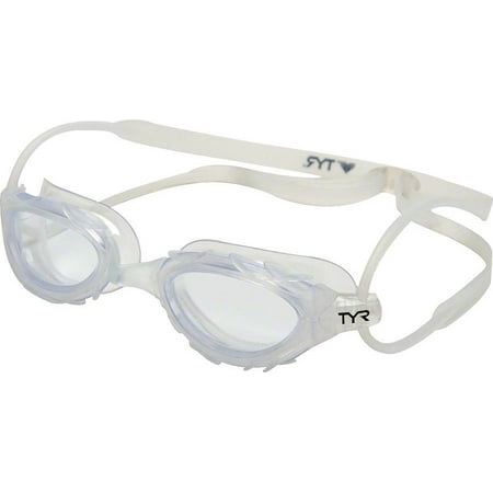 TYR Nest Pro Nano Goggle: Clear Frame/Clear Lens