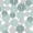 Cyan, variant on Sm:)e Orange Brown and Gray Floral Blanket, 50x60 Inch, Soft Flannel Fleece Blankets for Sofa Home Decor