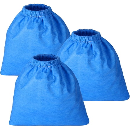 3 Packs VRC5 Cloth Filter Bags，Compatible with Vacmaster VRC5 - Cloth Filter for 4 - 16 Gallon Wet/Dry Vacuums