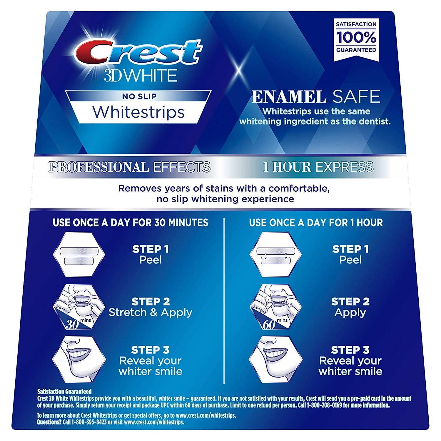  Crest 3D Whitestrips, Professional Effects Plus, Teeth