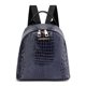 thumbnail image 2 of Bsvklp Mochila Para Mujer Bolso De Hombro Con Cremallera De Cuero De Viaje De Color Sólido (Azul Oscuro) Bsvklp Para estrenar, 2 of 6