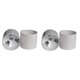 thumbnail image 1 of 4pcs Outdoor Golf Training Flagpole Hole Cup Golf Training Aids 3 Holes White Plastic Golf Hole Cup well, 1 of 5