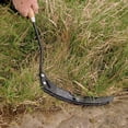 thumbnail image 3 of Spear & Jackson Little Giant Scythette Grass Hook, Heavy Duty Garden Tool, Sharp Curved Blade, Wooden Handle, Cut and Clear Grass Weeds and Overgrowth, 3 of 4