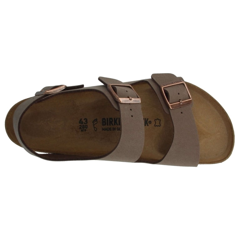 Birkenstock Unisex Milano Birko-Flor Nubuck Sandals - Walmart.com
